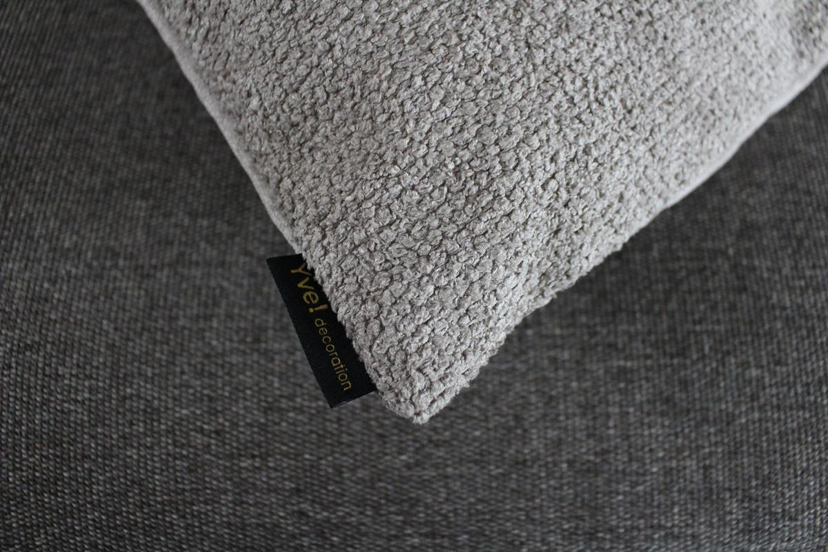 KISSENHÜLLE BAYRON - Taupe, Textil (50/50cm) - Yve! decoration