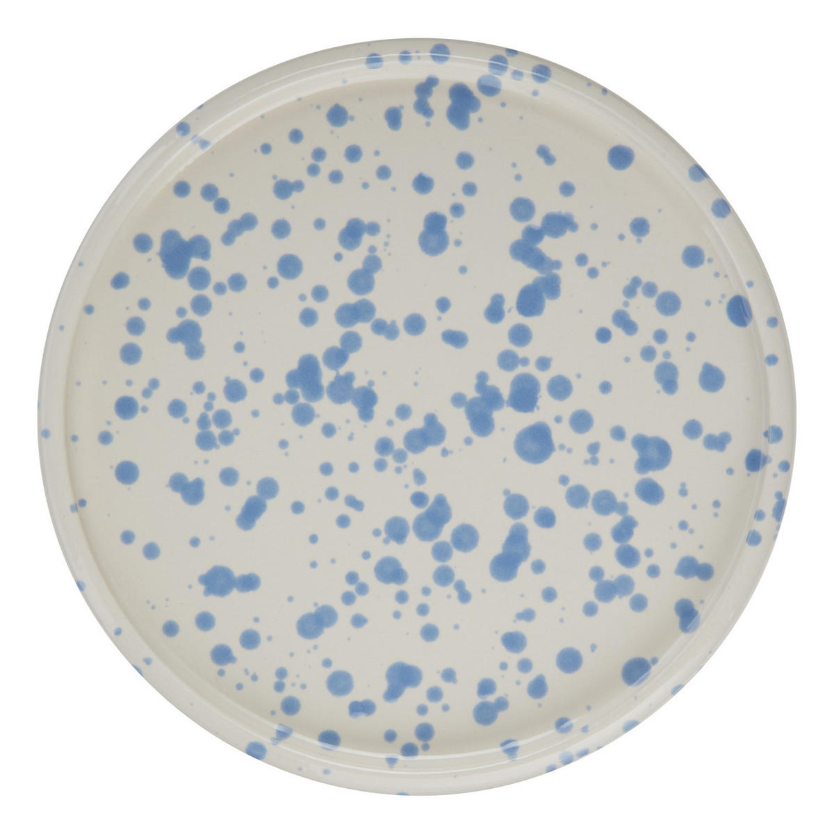 FRÜHSTÜCKSTELLER Boogy Splash - Hellblau, Keramik (21/21/2.3cm) - Butlers