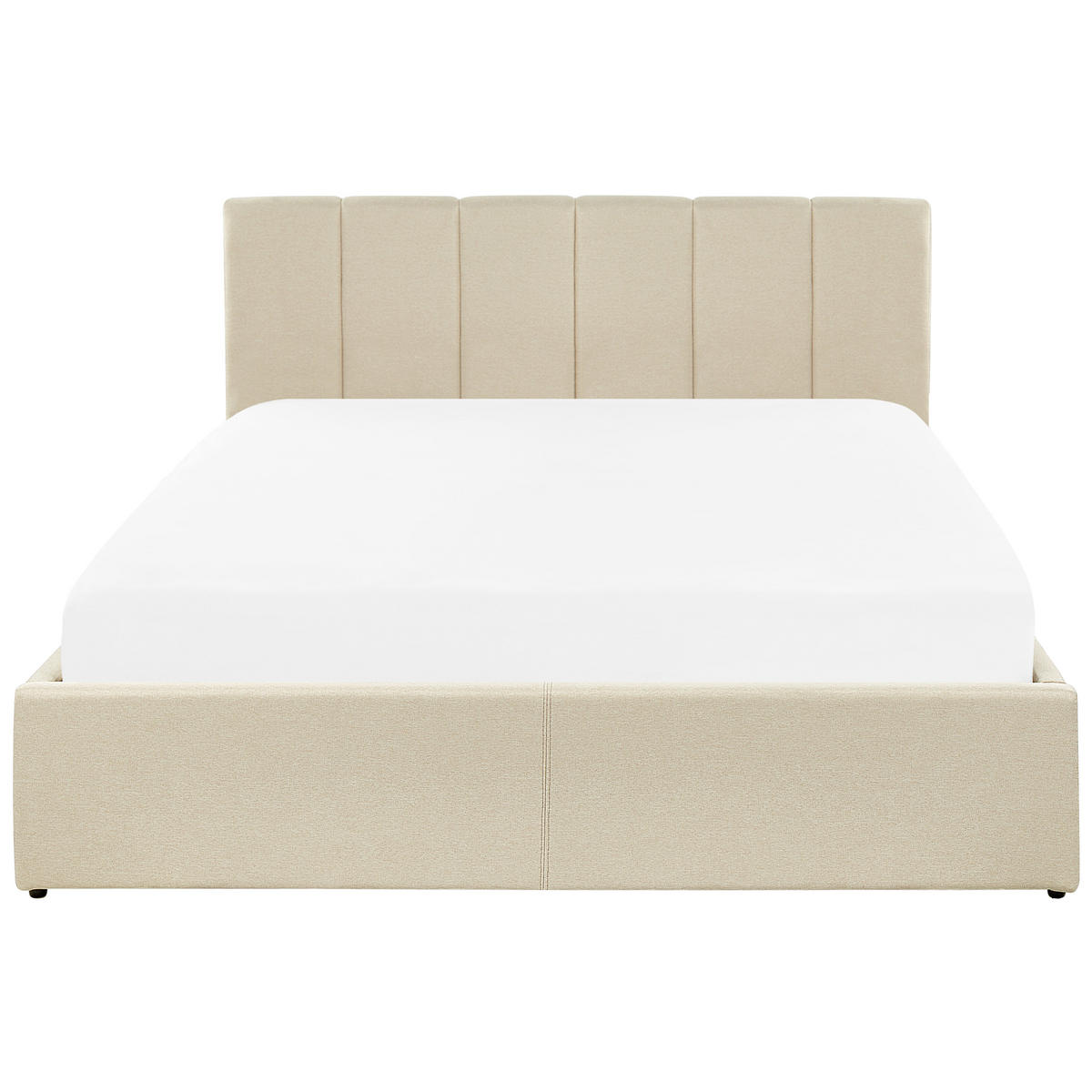 POLSTERBETT 140/200 cm Beige Dreux - Beige, Textil (140/200cm) - Beliani
