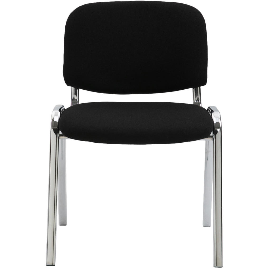 Thumbnail - CLP Besucherstuhl, Schwarz, Textil, 54x79x48 cm, Arbeitszimmer, Besucherstühle