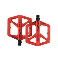 FAHRRADPEDALE HillMiles MTB Orange rutschfest 9/16 Zoll - Orange, Kunststoff (10.5/2.2/12.8cm)