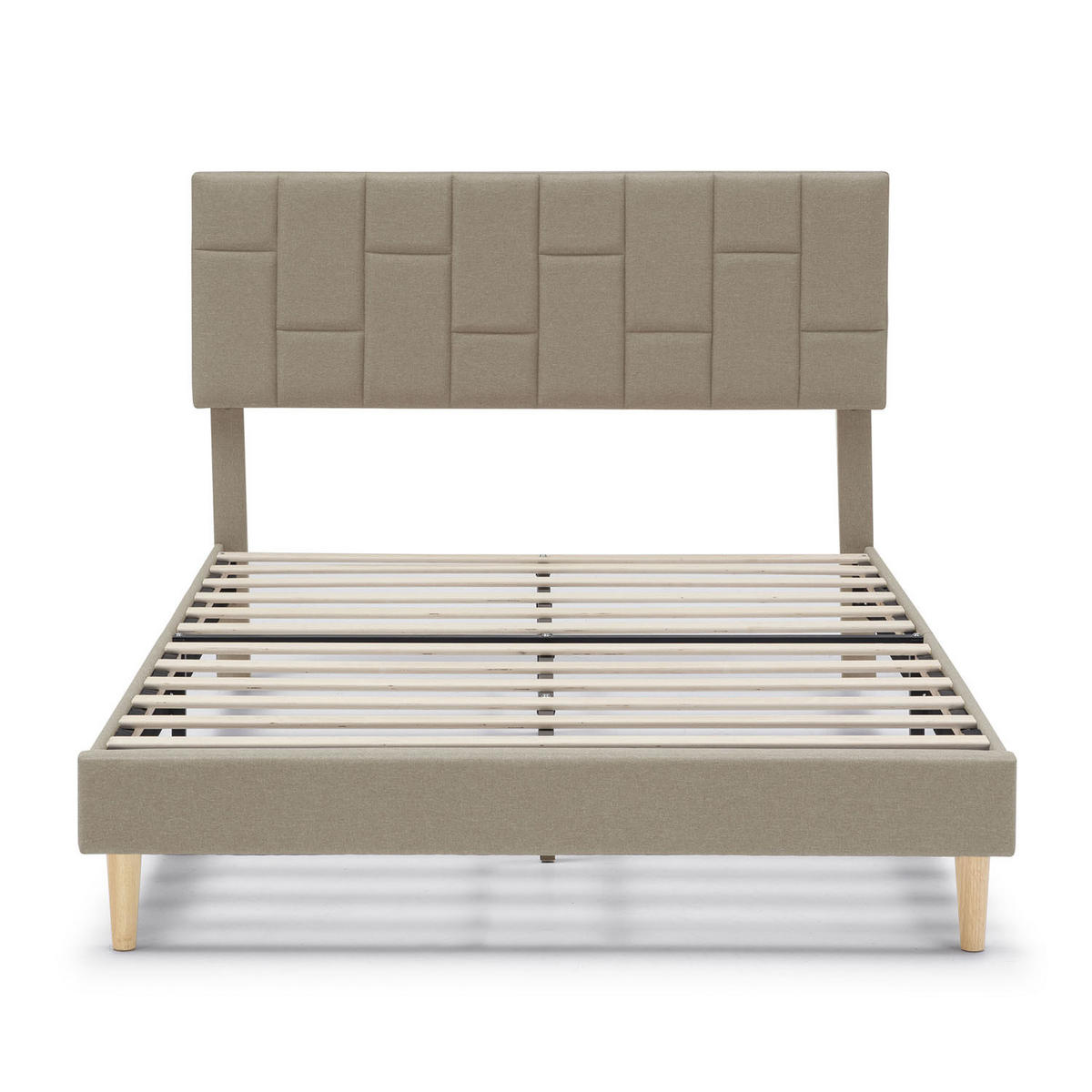 POLSTERBETT 90x190 cm Sorni, Beige - Beige, Textil (195/98/113cm) - VS Venta-stock