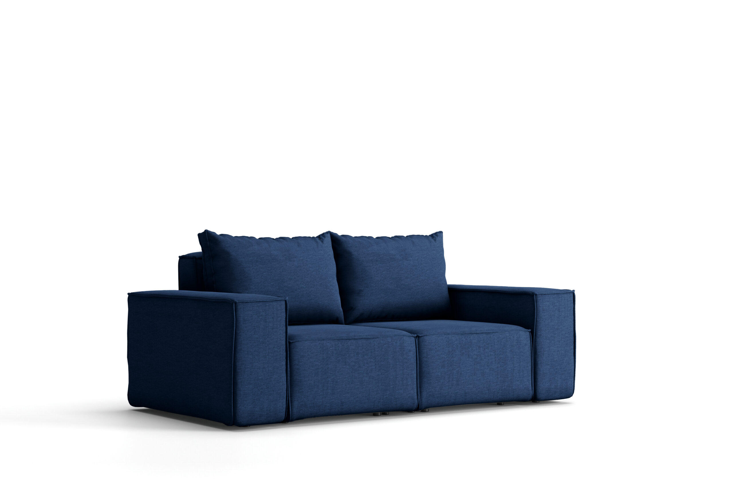 GARTENSOFA Sofa Für Den Garten SONNE Marineblau - Blau, Holz (180/73/88cm) - Kaiser Möbel