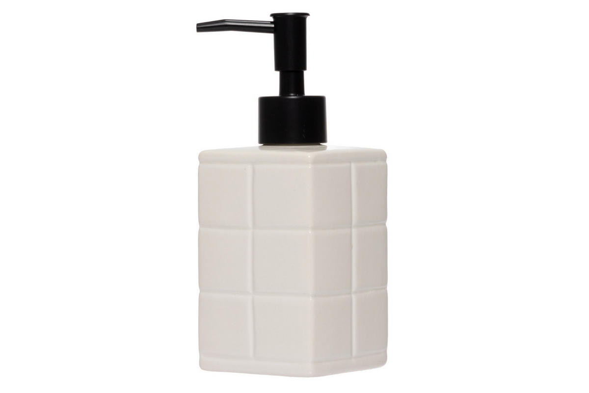 SEIFENSPENDER Torino 300 ml - Weiß, Keramik (7/17/7cm)