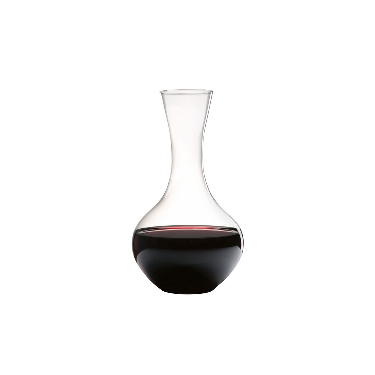 WEINGLAS O, 4er Weingläser & Dekanter Syrah, hochwertiges Glas - Transparent, Glas (0.4L) - Riedel