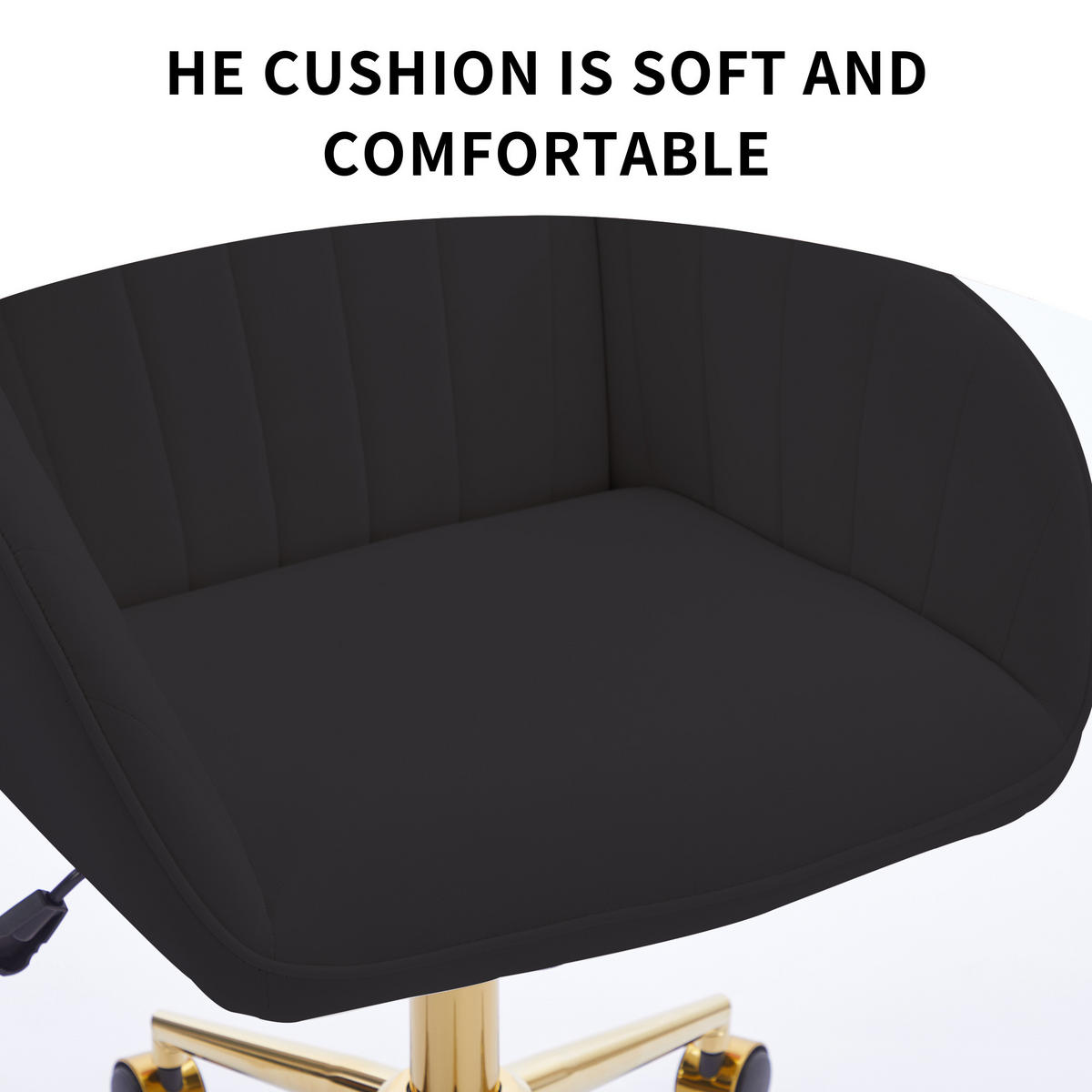 BÜROSTUHL Schwarz 62/60/97 cm - Schwarz, Metall (62/97/60cm) - PANGIVO