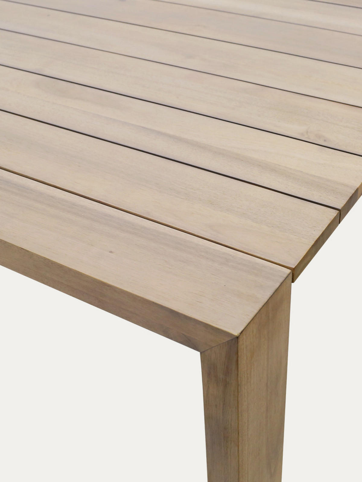 GARTENTISCH Algar Natur 90 x 180 - Braun, Holz (90/180/75cm) - Kenay Home