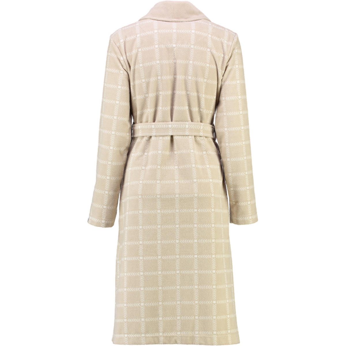 BADEMANTEL DAMEN SCHALKRAGEN VANJA SIENA - 002 - Grün, Textil (XSnull) - Vossen