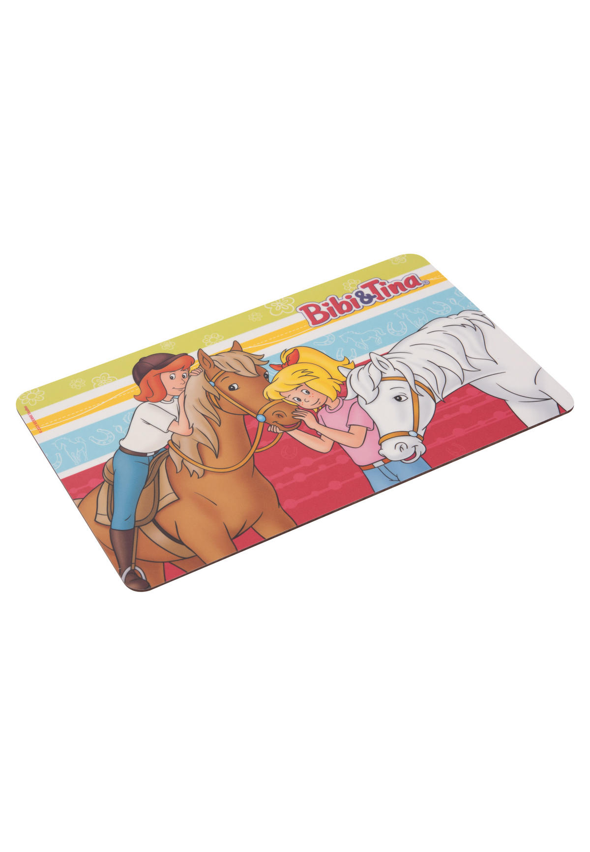 BRETTCHEN Bibi und Tina Pferde Mehrfarbig 14,5 x 23,5 cm - Multicolor, Kunststoff (14.5/23.5cm) - United Labels