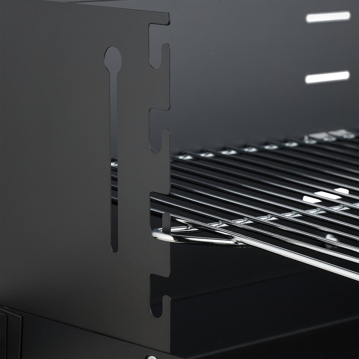 GRILL - Multicolor, Holz/Kunststoff (86/80.5/42cm) - Relaxdays