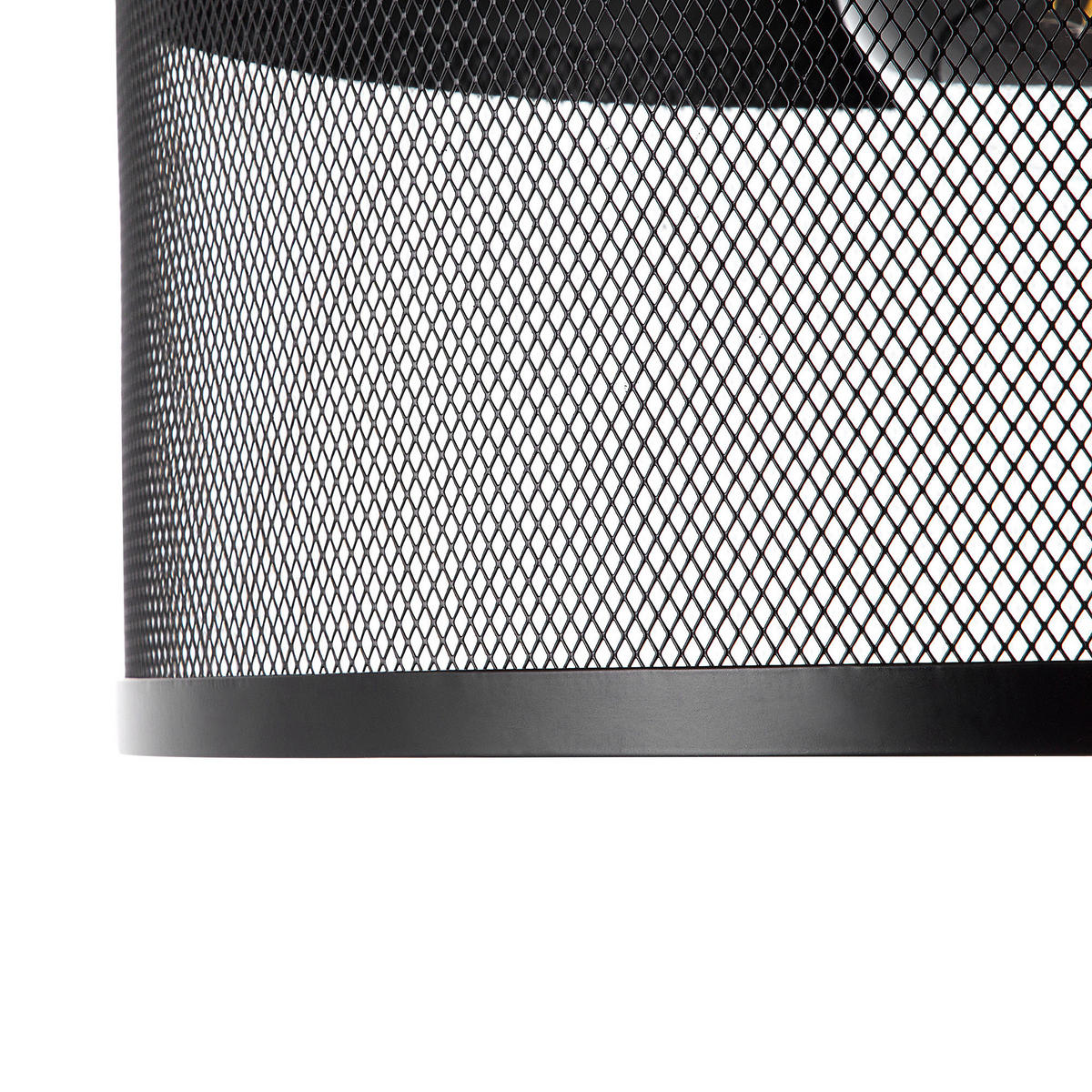 HÄNGELEUCHTE Cardener 41/41/99 cm - Schwarz, Metall (41/41/99cm) - Beliani