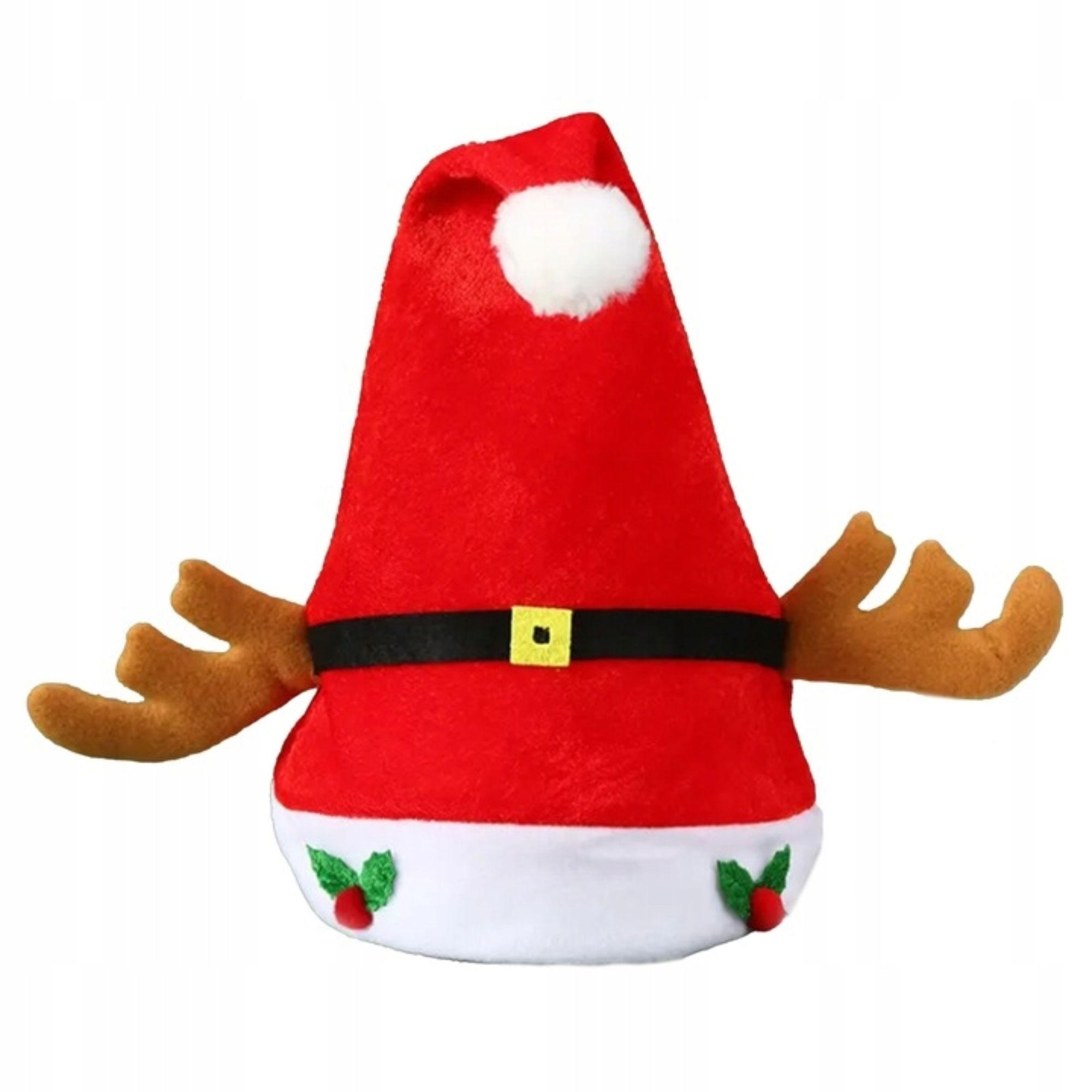 WEIHNACHTSMÜTZE Nikolausmütze - Dunkelblau, Textil (15/38/15cm) - KRUMAD