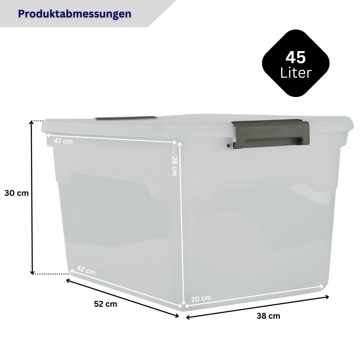 SCHWERLASTREGAL Ragnar inkl. 8x Aufbewahrungsbox 45 Liter - Schwarz, Metall (120/180/40cm) - PROREGAL