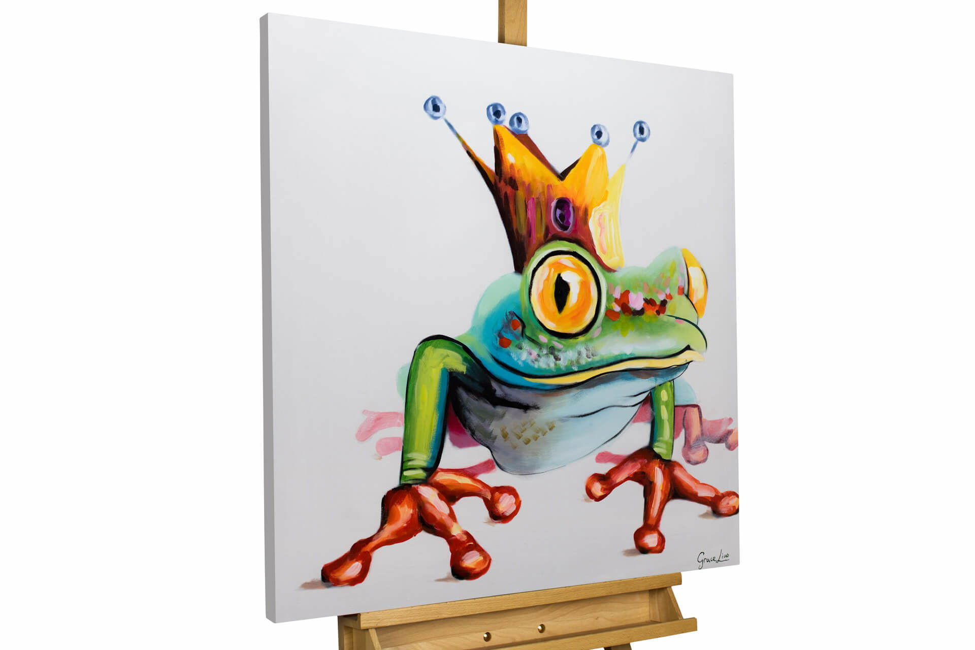 KUNSTLOFT OLEJOMALBA 80/80 cm, Zvířata