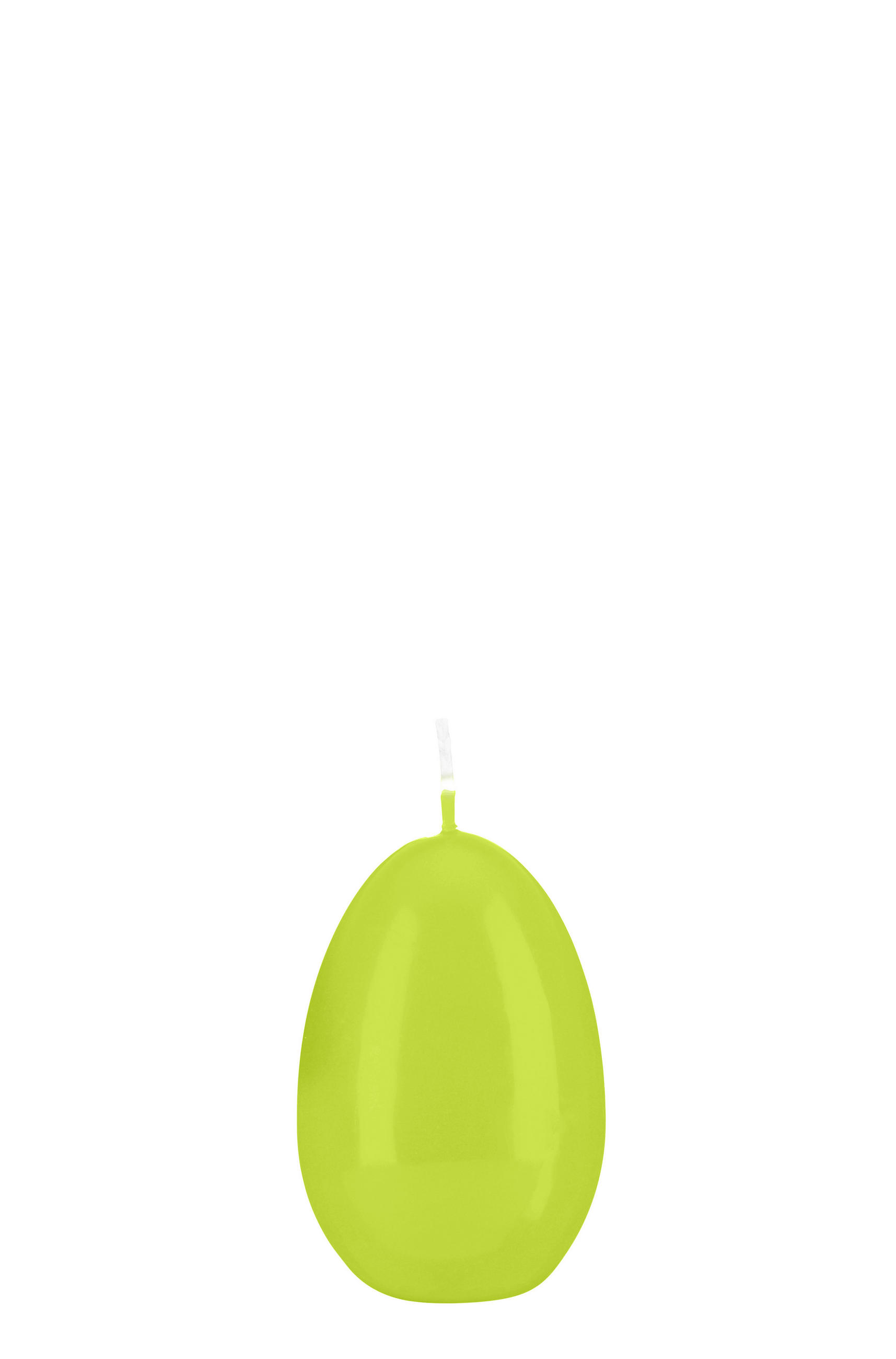 EIKERZEN Klarlack Lime Grün 60 x Ø 45 mm, 6 Stück - Limette, Paraffin (4.5/6/6cm) - Kopschitz Kerzen