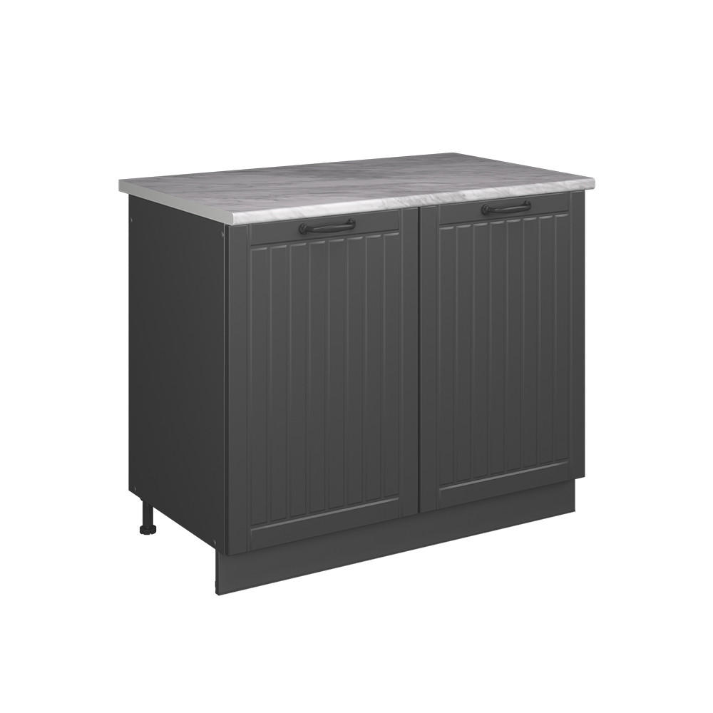 Vicco SKŘÍŇKA POD DŘEZ Fame-Line, Tmavě šedá/Antracit, 100 cm, PD Mramor