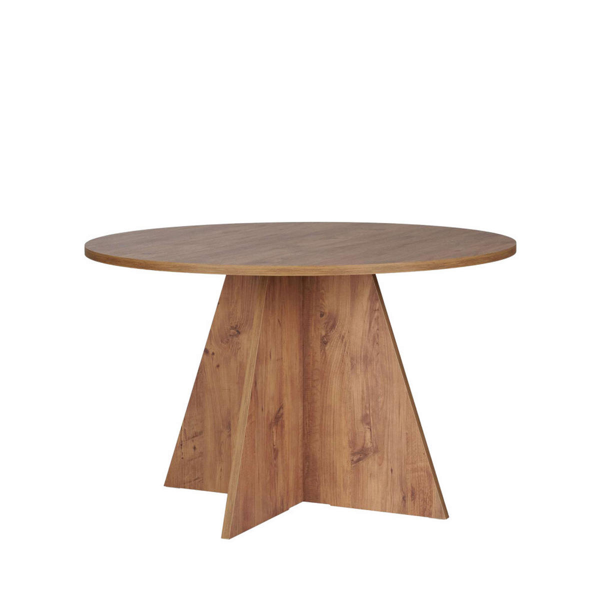 ESSTISCH - Holz - Birnbaumfarben, Holz (120/120/75cm) - Drawer