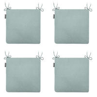 SITZKISSEN Neapel 40/40 cm 4er-Set - Blau, Textil (40/4/40cm) - Madison