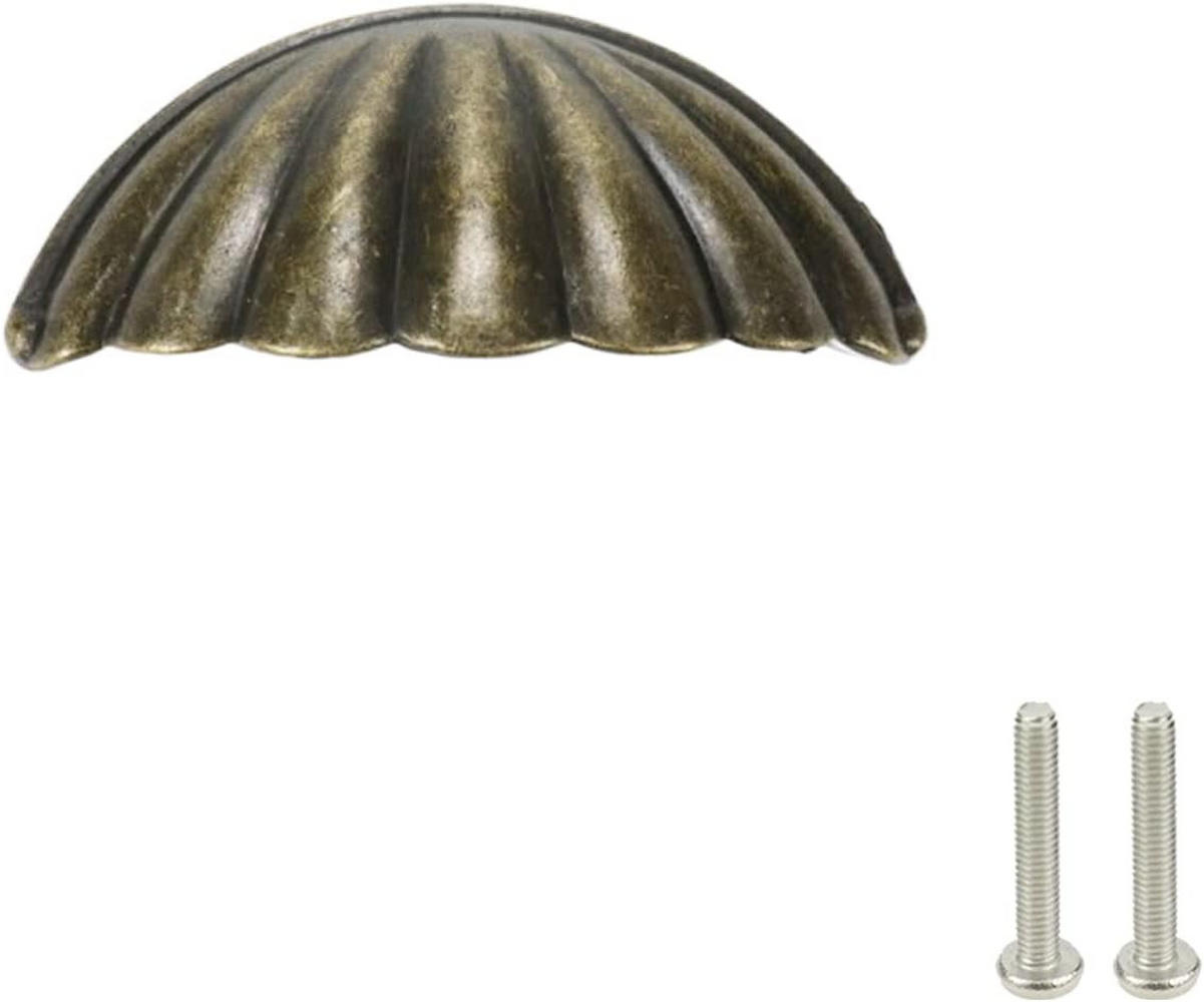 MÖBELGRIFF , 6 er-Set mit 6,35-mm-Mittellöchern - Messingfarben, Metall (3.2/2/7.6cm) - BELZ
