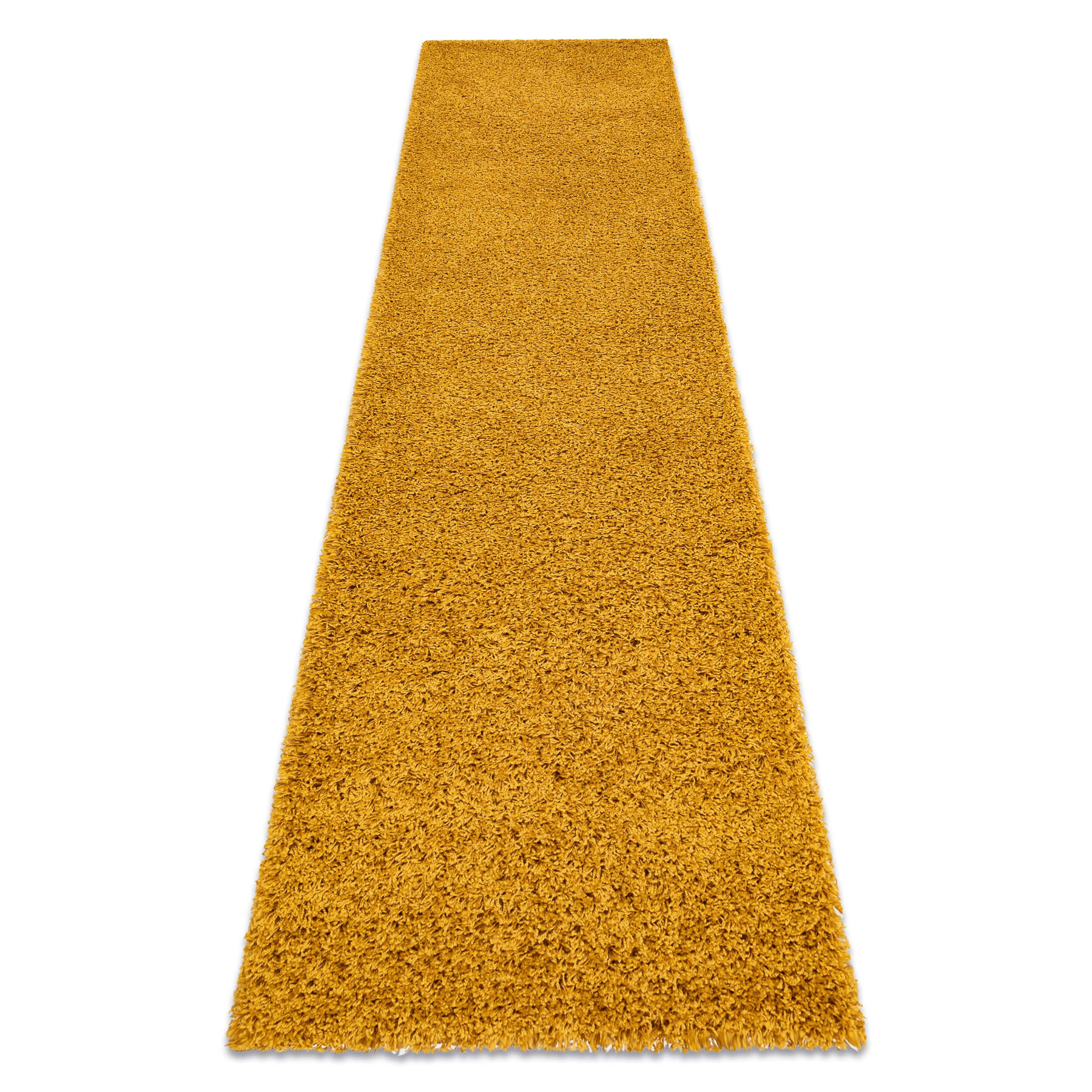 rugsX BĚHOUN SOFFI shaggy 5cm zlato - do kuchyně, předsíně, chodby, haly 70/200 cm