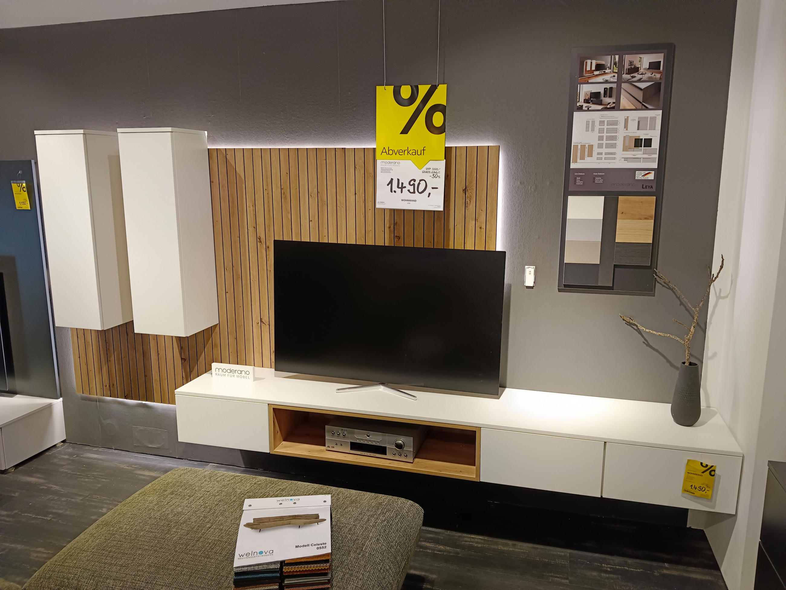 Wohnwand Leya - Moderano