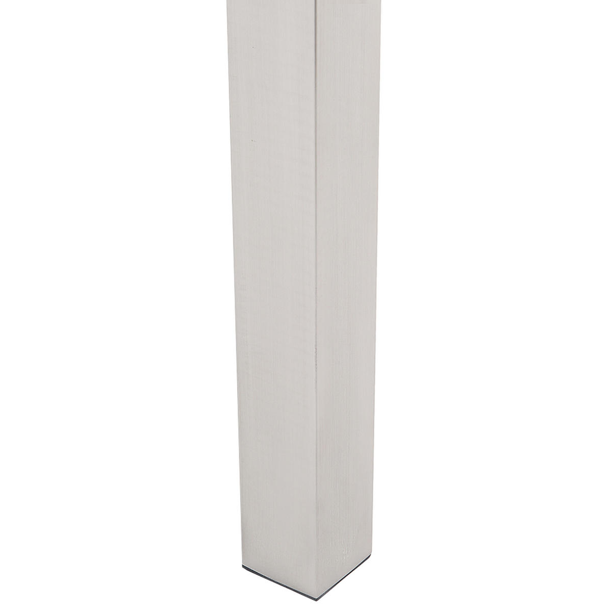 GARTENTISCH Edelstahl/Granit grau poliert 180/90 cm Grosseto - Silberfarben/Grau, Stein (180/90/74cm) - Beliani