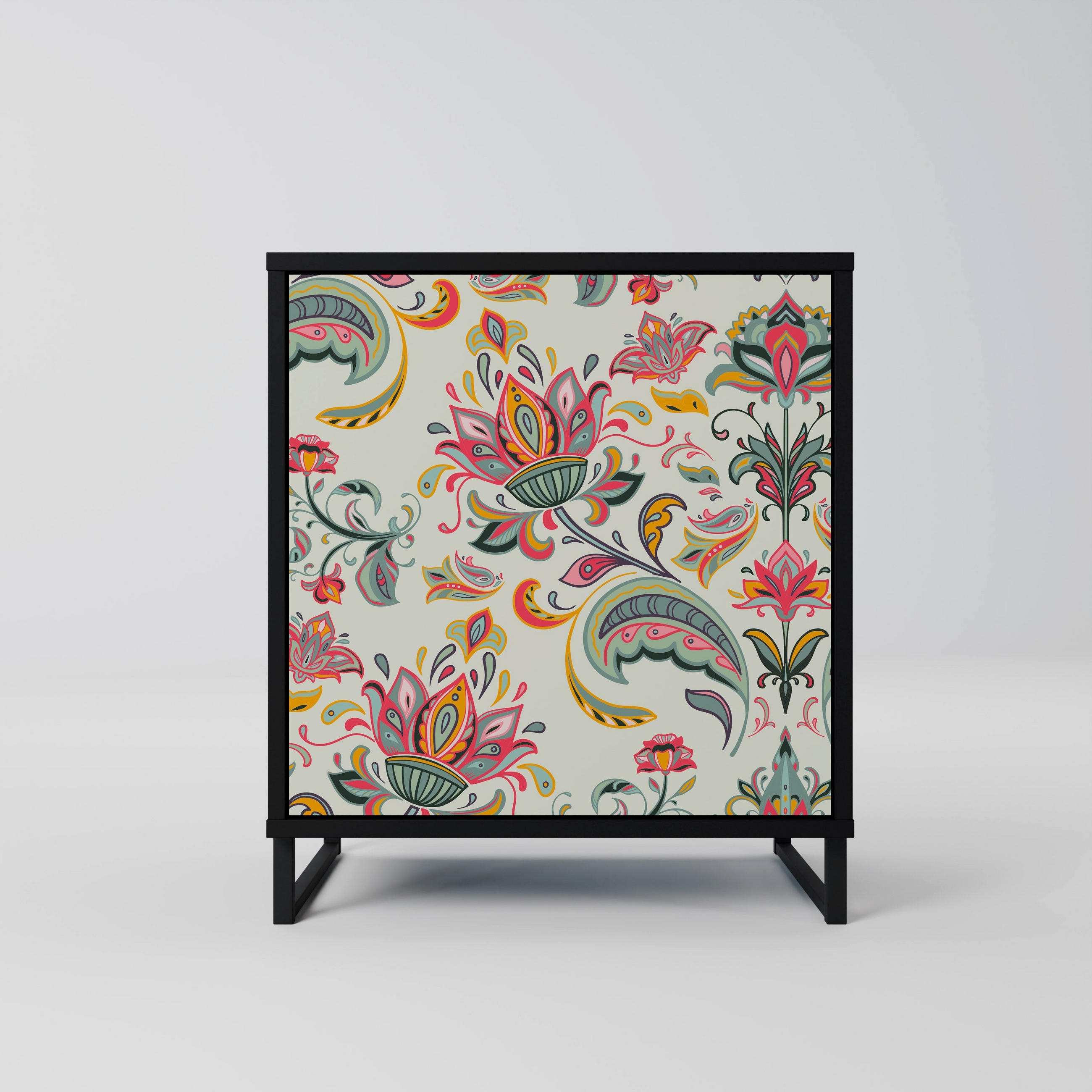SpaceRebels Sideboard Schwarz 57.5x67.5x42 cm