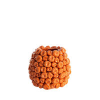 VASE Faliro Orange Ø20,5/19 cm - Orange, Keramik (19cm) - Light & Living
