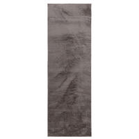 KUNSTFELLTEPPICH Furry Grau 80x300 cm - Grau, Kunststoff (80/300cm) - benuta
