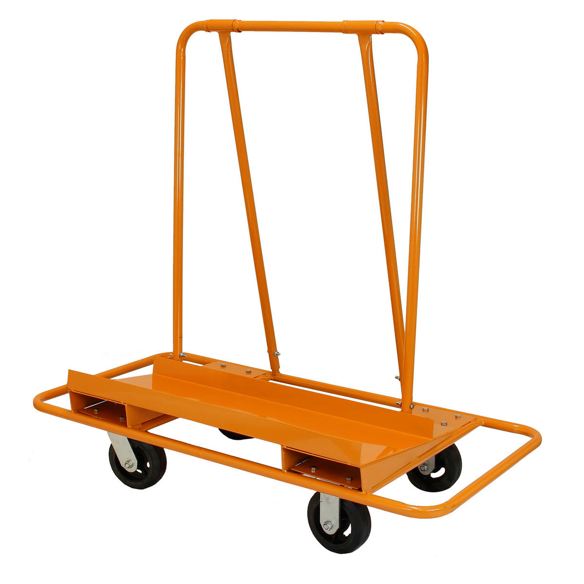 TRANSPORTWAGEN Gipskartonplatten 1000kg - Orange, Metall (111/119/59cm) - Monstershop