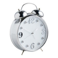 STANDUHR Diamondo - Weiß, Metall (23/30/23cm) - home&you