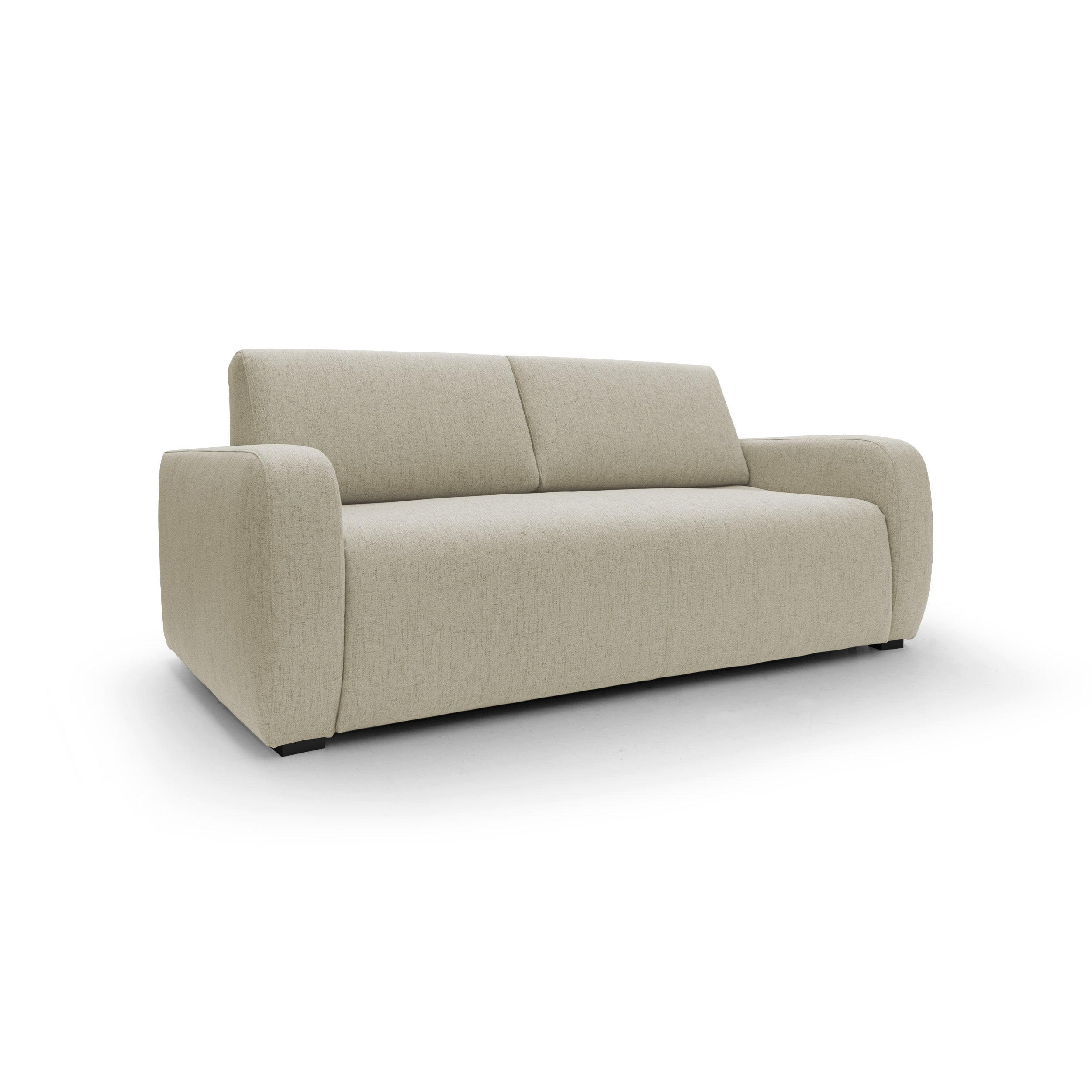 SCHLAFSOFA Duna - Beige, Textil (195/93/100cm) - Divani.store