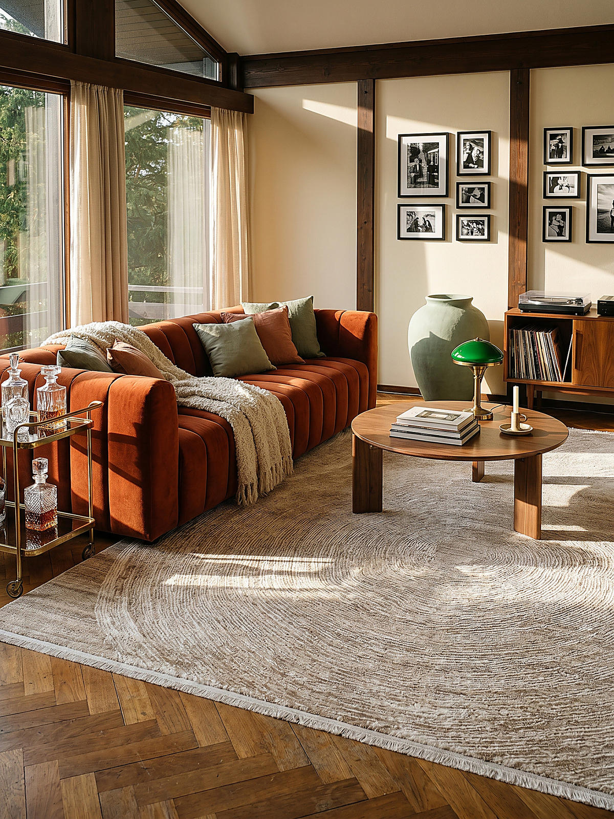 KURZFLORTEPPICH Abstrakt SCRIVIA Polypropylen Beige 160 x 230 cm - Beige, Textil (160/230cm) - KADIMA DESIGN