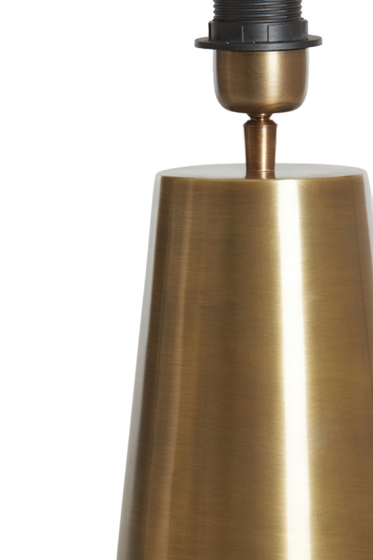 LAMPENFUSS Yelos Bronze Ø18/43 cm - Bronzefarben, Metall (18/18/43cm) - Light & Living