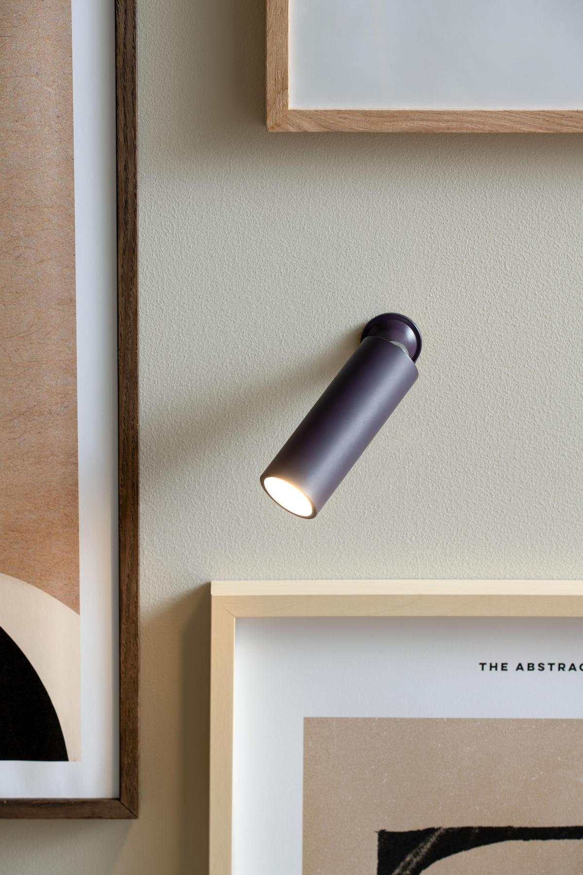 WANDLAMPE Paris LED - Lila - 14,5 cm - Lila, Metall (14.5/14.5/14cm) - Leitmotiv