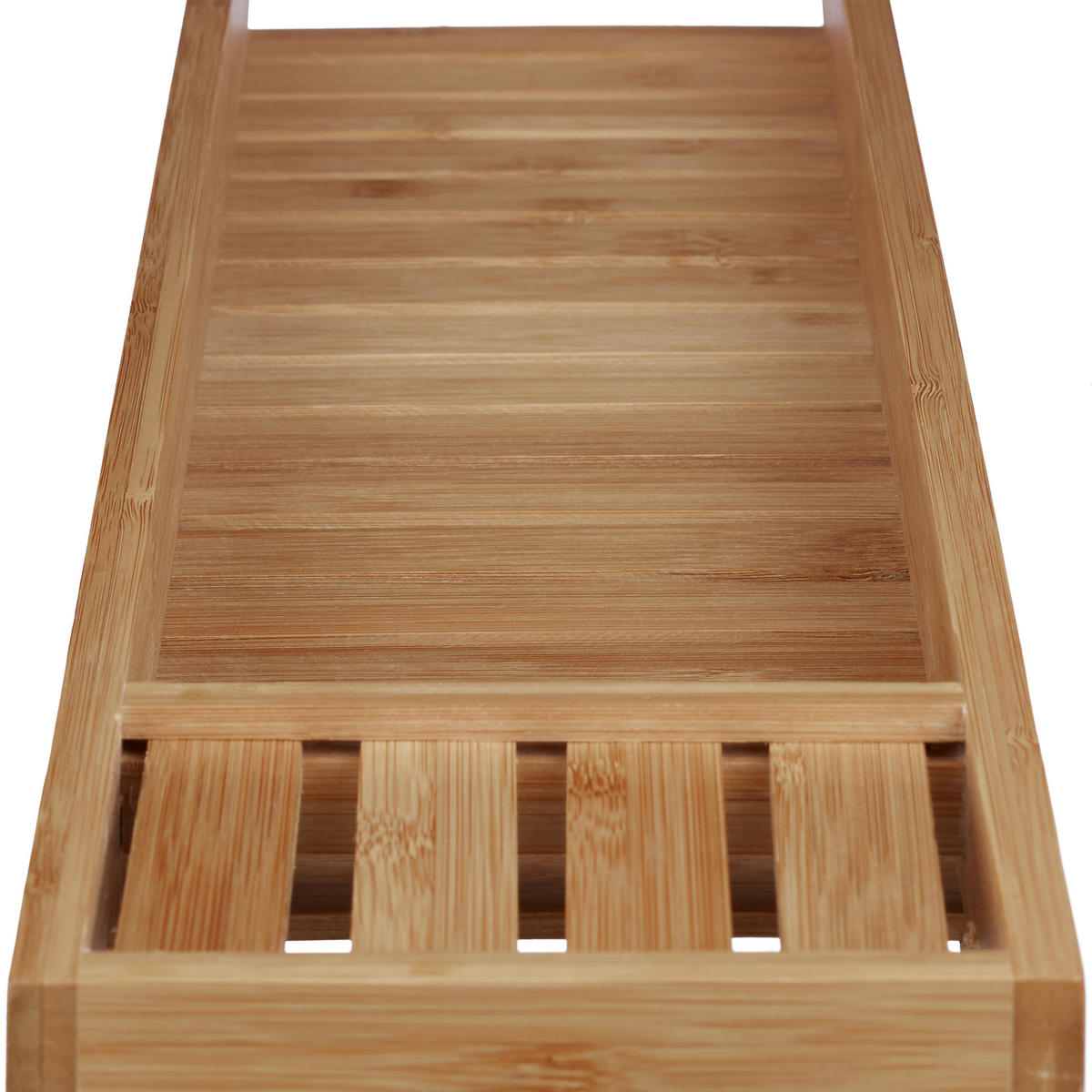 BADEWANNENABLAGE - Hellbraun, Holz (68.5/4.5/14.5cm) - Relaxdays