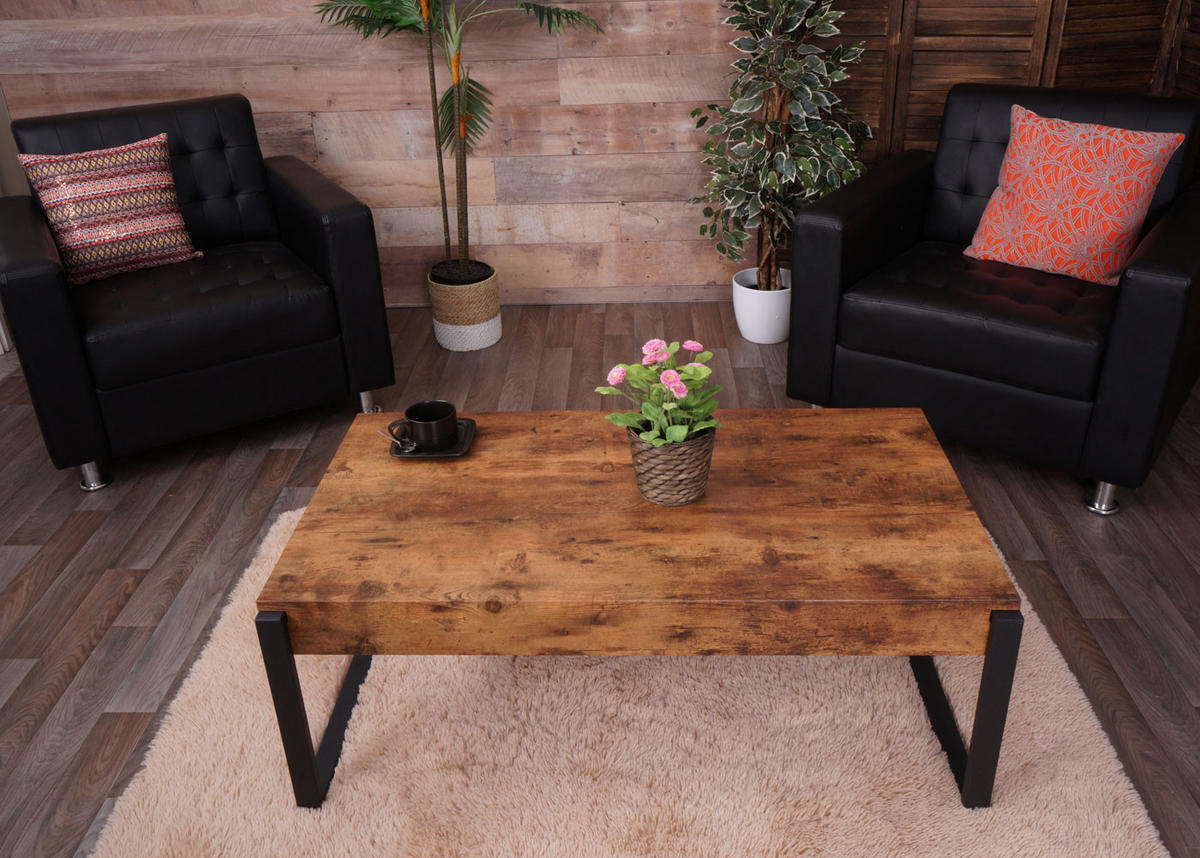 COUCHTISCH eckig Wildeiche Dekor - Wildeiche, Holzwerkstoff (64/110/43cm) - MCW