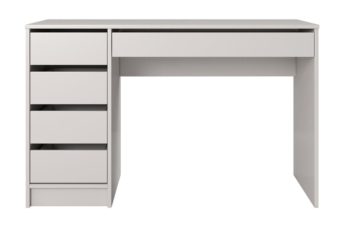 SCHREIBTISCH Kaschmir AGA Mit Schubladen - Beige, Holzwerkstoff (55/55/75cm) - Sepro Meble