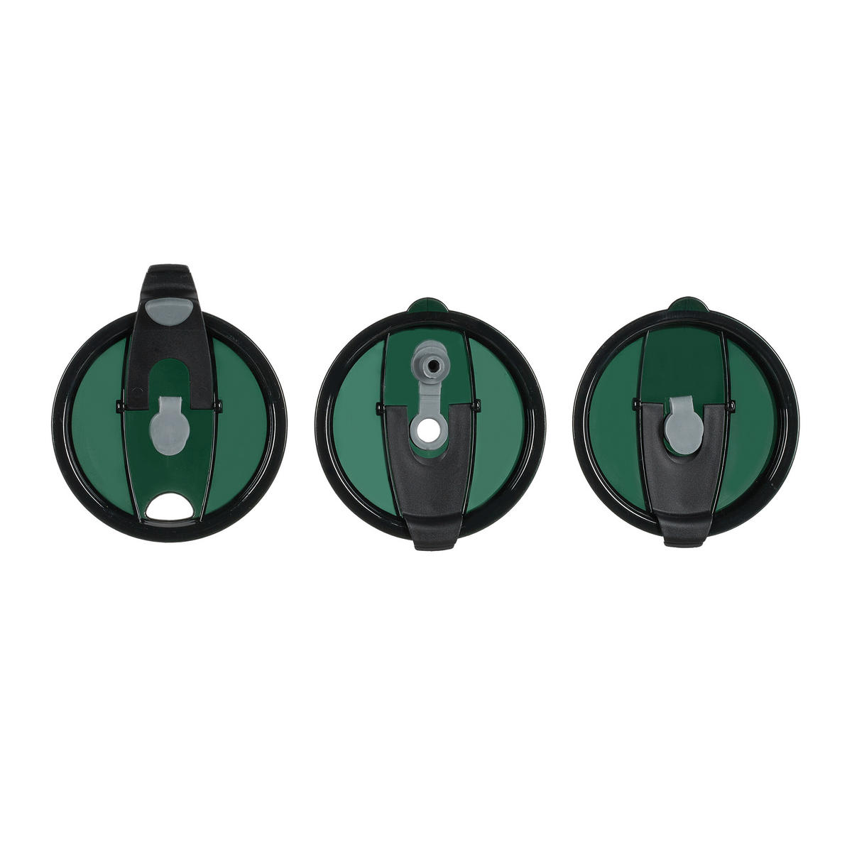 4xTRINKGLÄSER - Grau, Glas/Kunststoff - Relaxdays