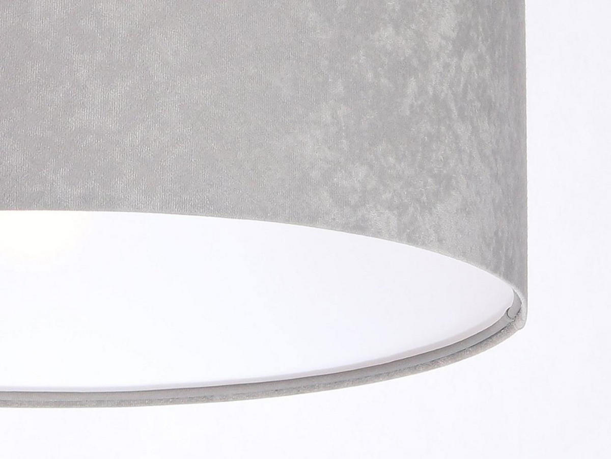 HÄNGELEUCHTE Grau 60/30 cm - Weiß/Grau, Kunststoff (60/1.1/30cm) - ONZENO