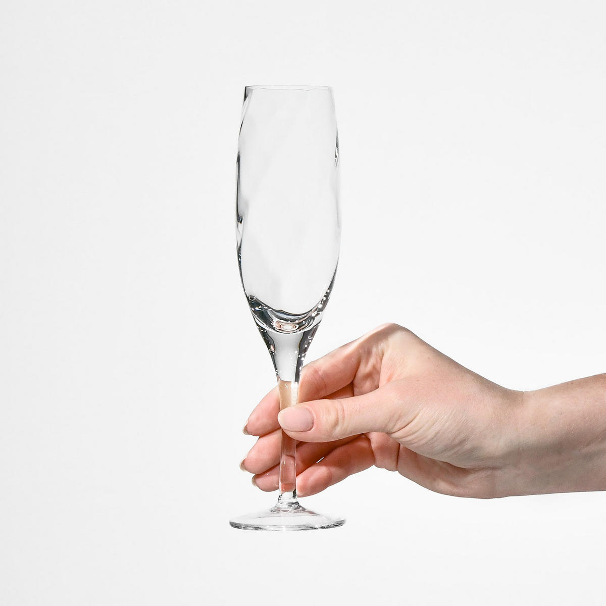 SEKTGLÄSER ROMANCE, 6ER-SET, 170 ML, HANDGEFERTIGT - Transparent, Glas (0.17L) - Krosno Glass