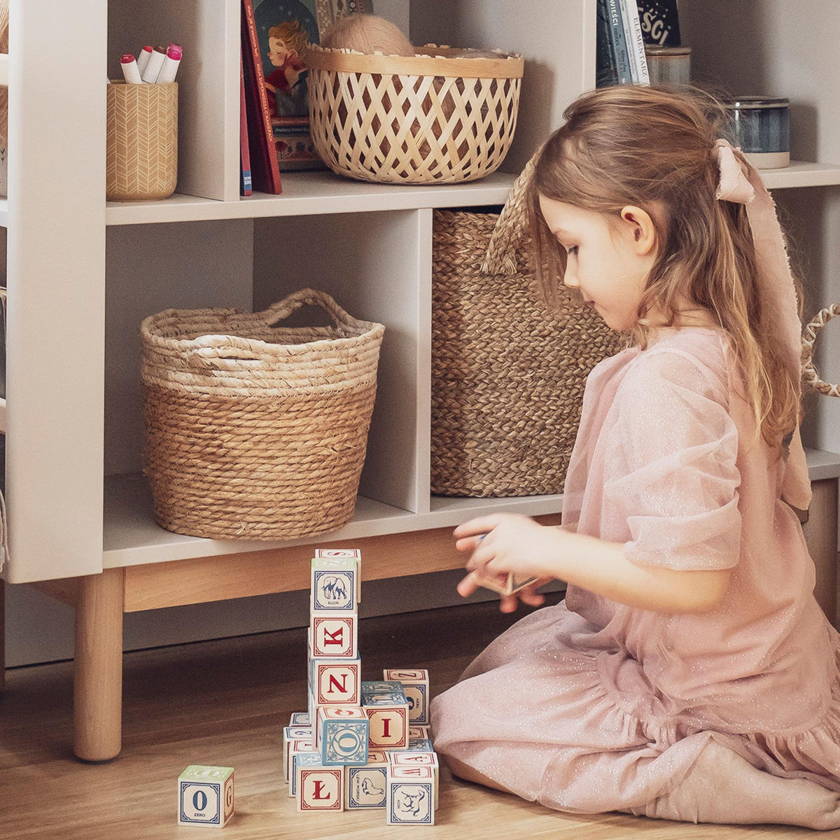 KINDERREGAL Lotti - Beige, Holz (120/91/40cm) - KONSIMO®