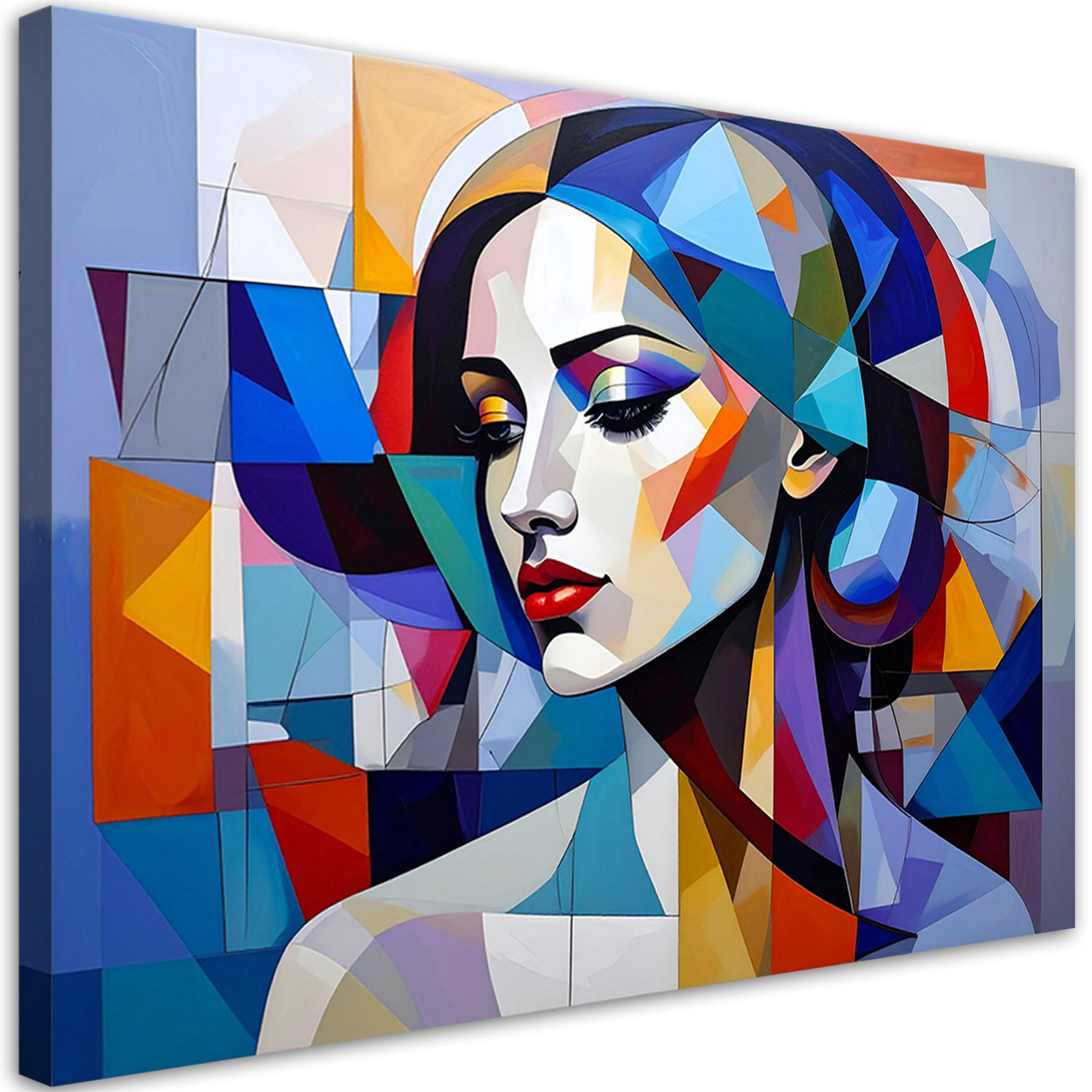 Feeby Wandbild, Mehrfarbig 60x40 cm