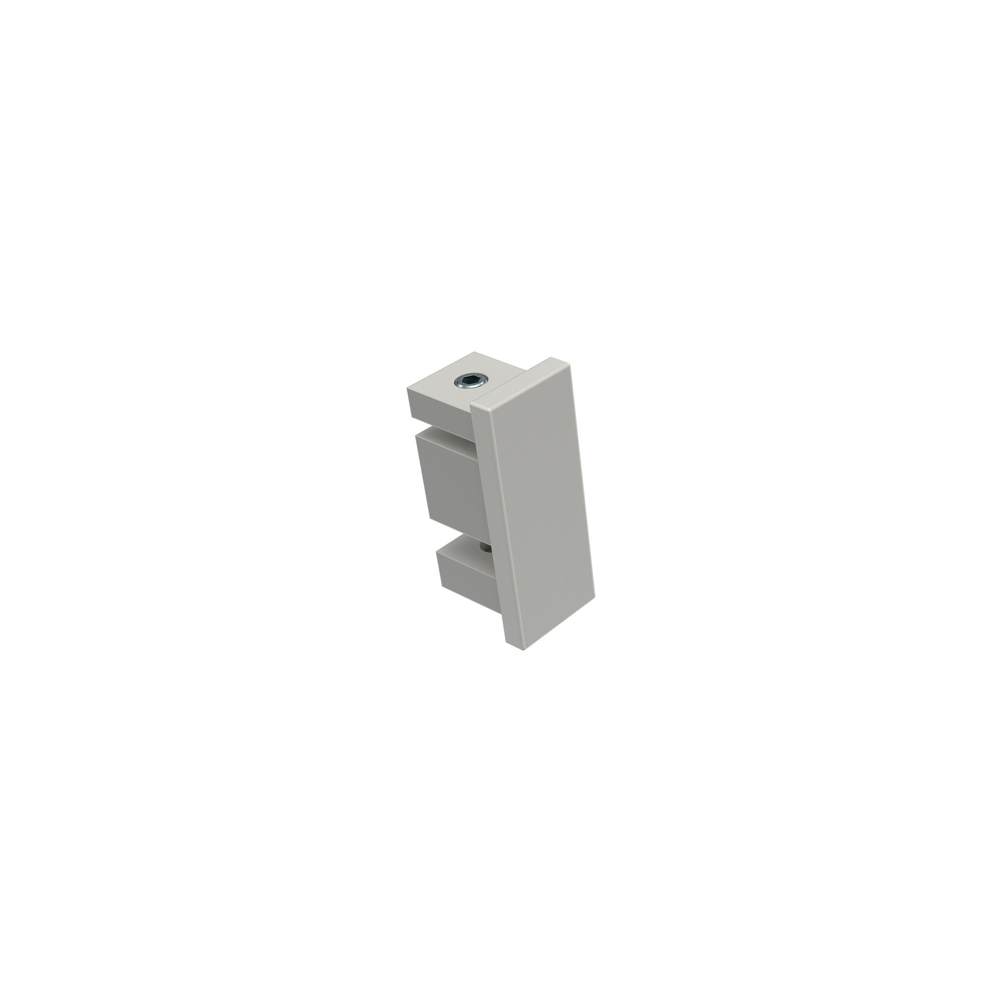 Interdeco Endstücke Weiß 1.5x3.4x3.4 cm