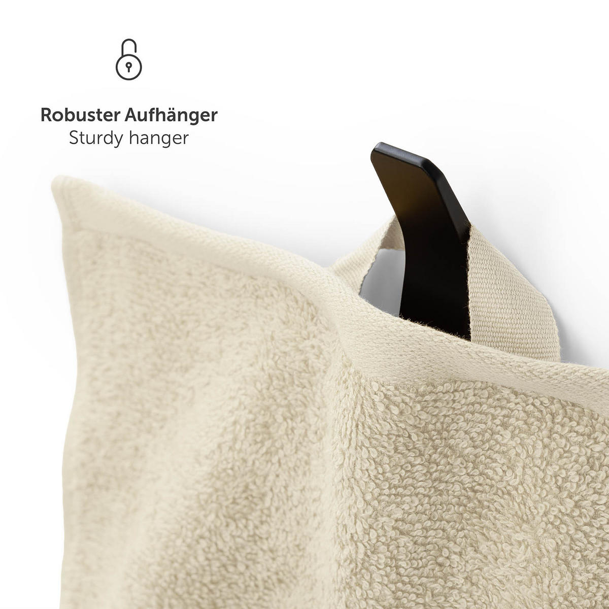 WASCHLAPPEN 10er-Set, 10x Waschlappen 15/20 cm, Sandfarben - Sandfarben, Textil (15/20cm) - Blumtal