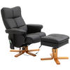 RELAXSESSEL, Massagesessel, Schwarz - Schwarz, Kunststoff/Metall (86/99/80cm) - HOMCOM