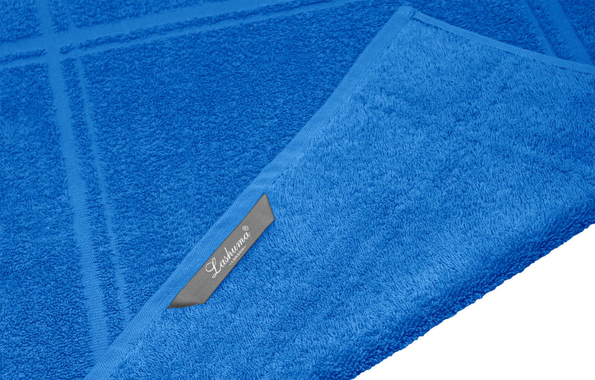 FROTTEE Küchenhandtücher 50x50 cm, 4er Set, Capri Blau - Pastellblau, Textil (50/50cm) - Lashuma