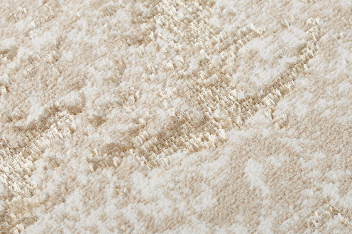 TEPPICH CRYSTAL ROUND Braun 240/240 cm - Braun, Kunststoff (240/240cm) - Tapiso