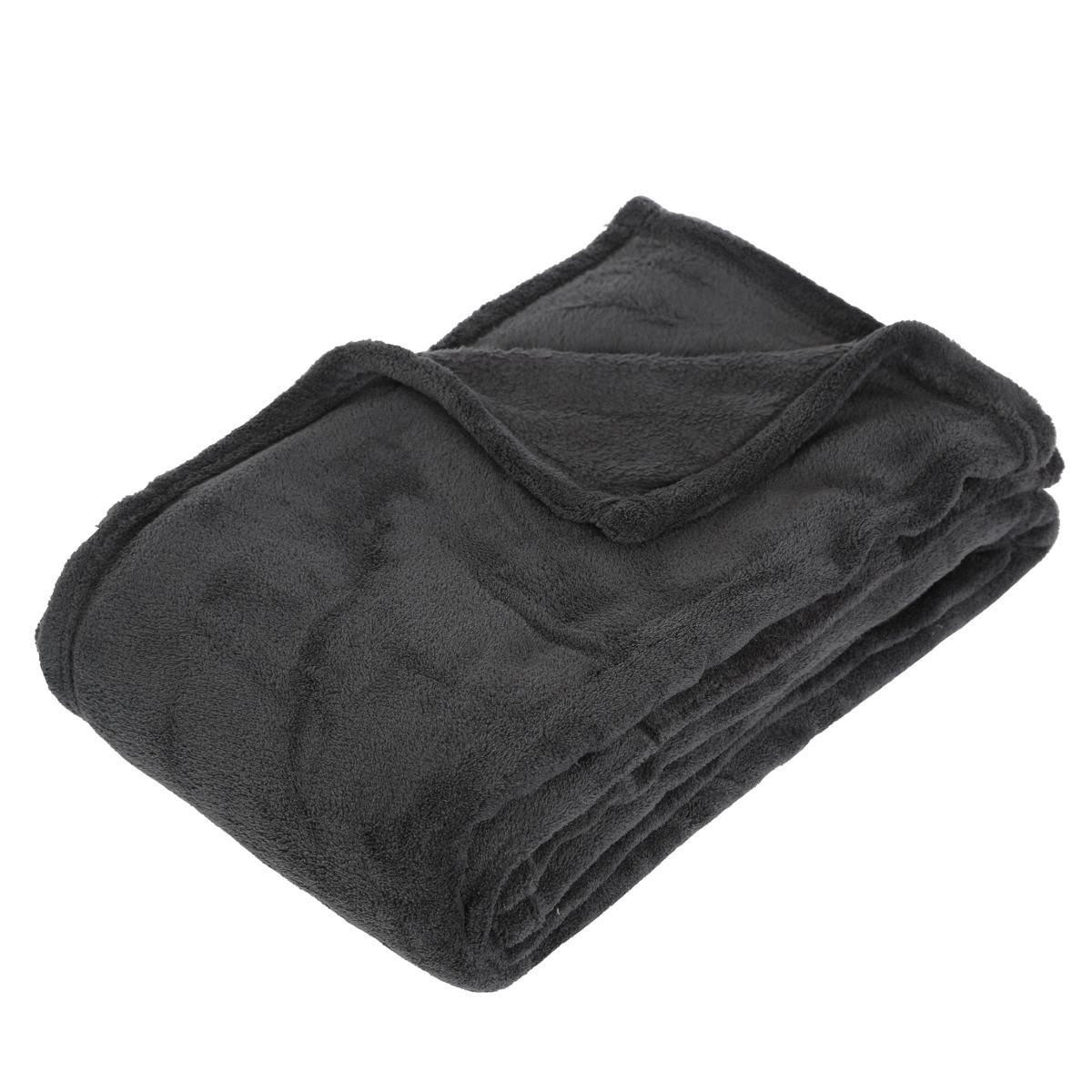 TAGESDECKE 150/125 cm - Anthrazit, Textil (125/150cm) - Atmosphera Createur d´interieur