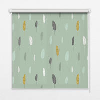 VNÚTORNÁ roleta - okenná roleta - roleta - 100x100 cm - Farebné stromy - zelená, plast (100/100/0.5cm) - TULUP